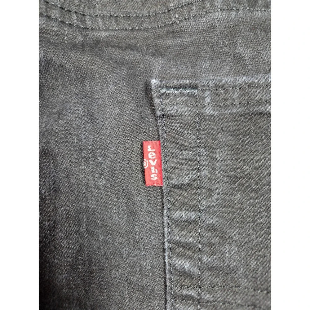 Levi's 541 Athletic Taper Jeans‎ Mens 42x30 Black Denim Western Street Workwear